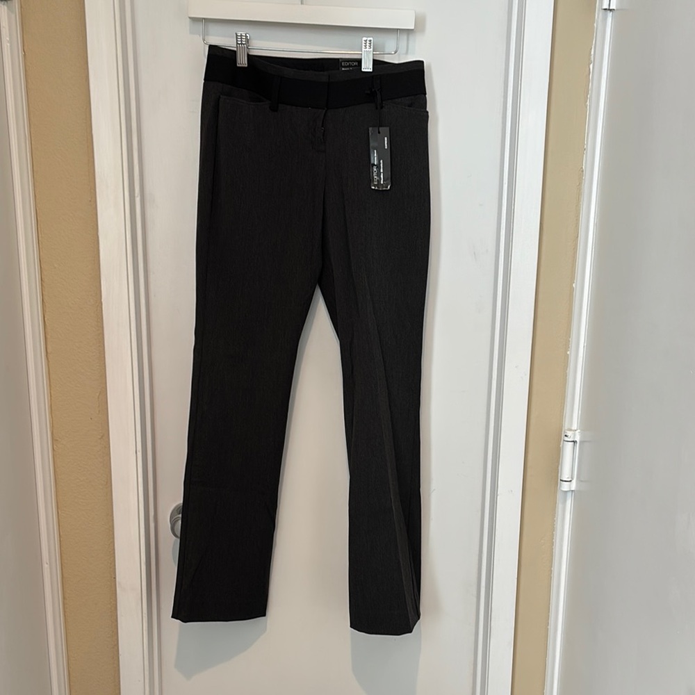 Express Women’s Barely Boot Low Rise Dress Pants